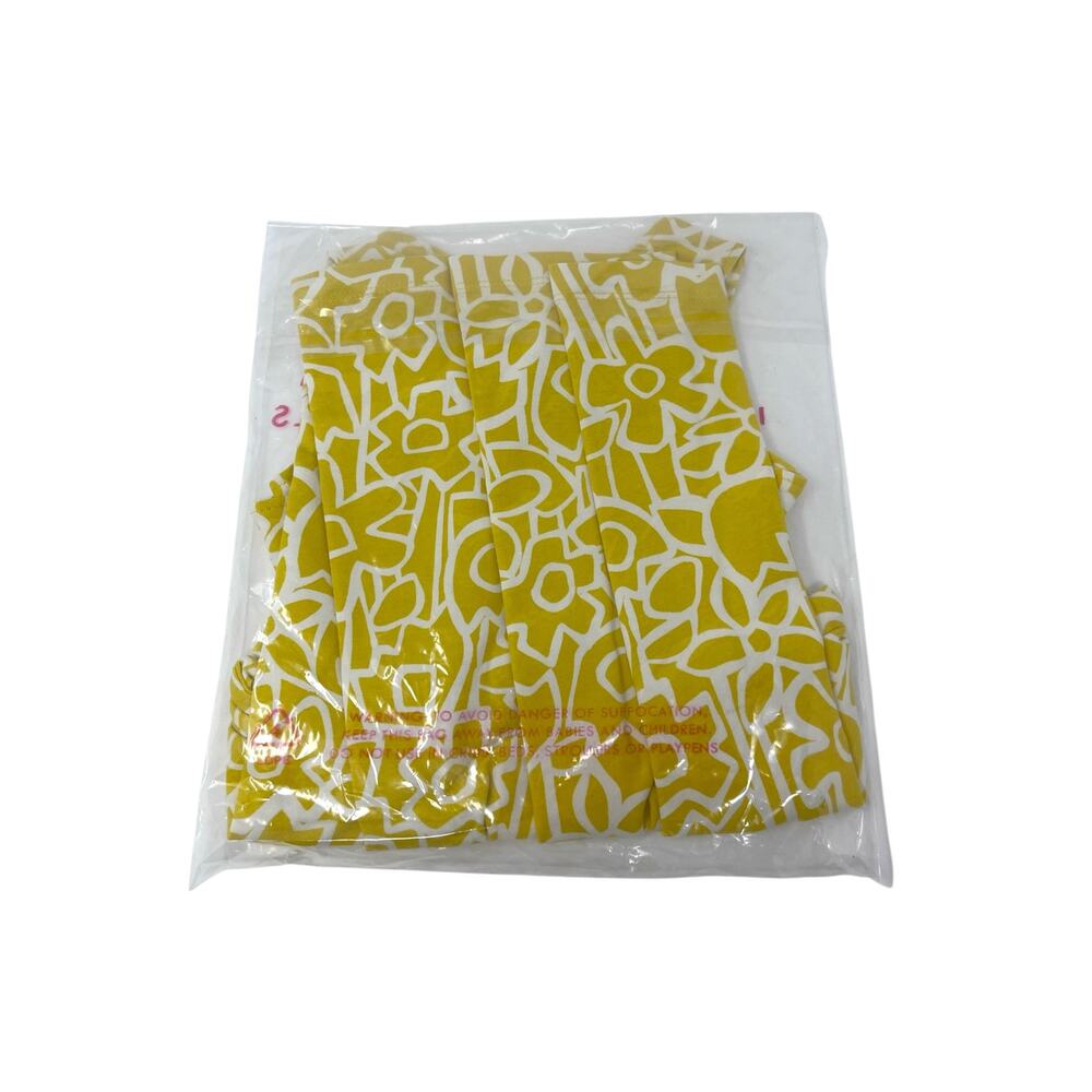 Hanna Andersson Skater Dress Crossback Full Bloom Yellow Size 3 NWT - Picture 4 of 6